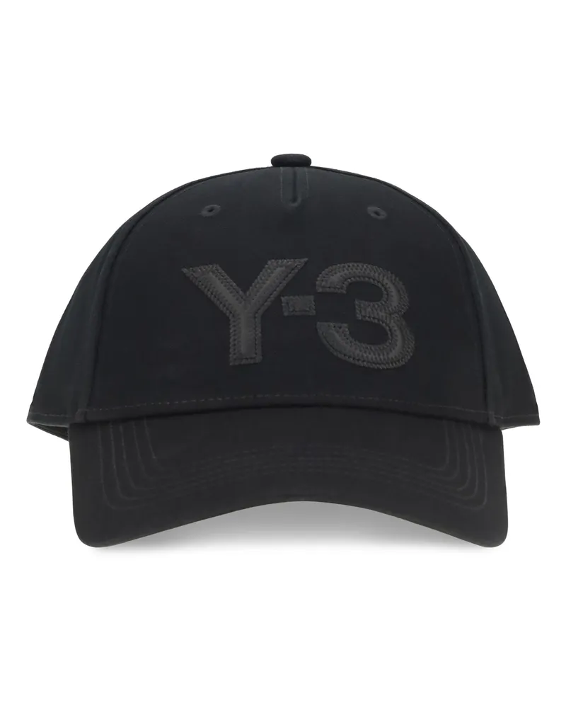 adidas KT0567 Logo Cotton Baseball Cap — Black Black