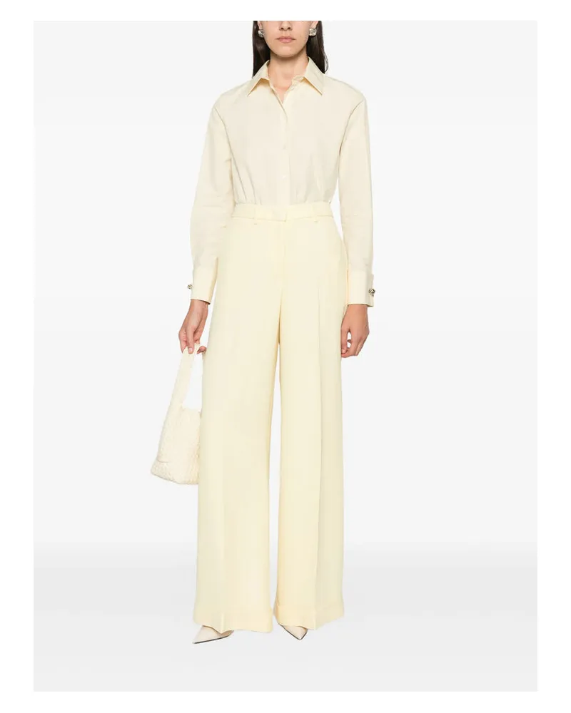 Fabiana Filippi Tailored Trousers — Beige Beige