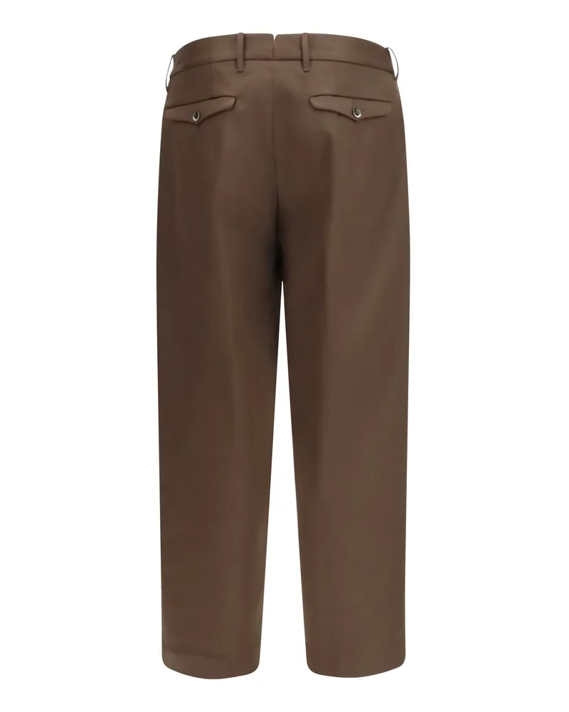 nine:inthe:morning Franco Trousers — Brown Brown