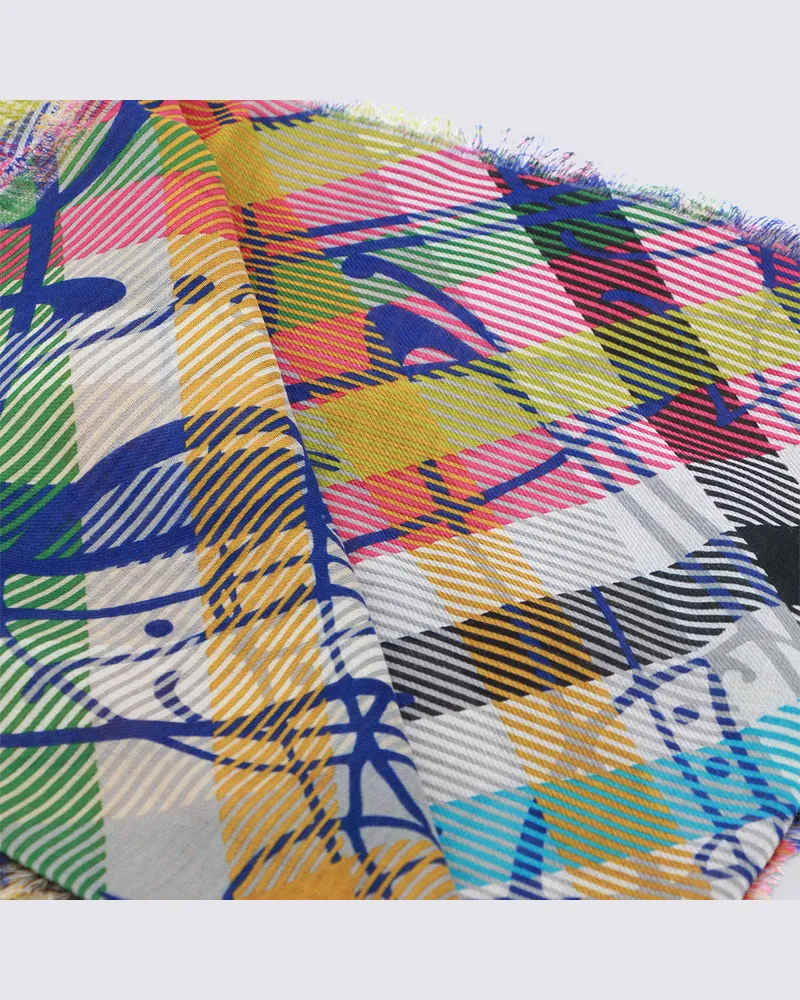 Vivienne Westwood Women's Scarfs Fuchsia _wo Multicolor