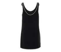 Women's Sable Mini Dress Black Acetate Viscose