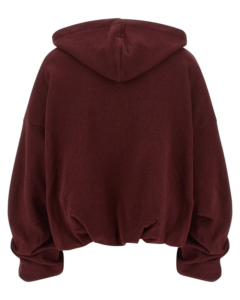 Dries van Noten Hannett Hoodie — Burgundy Burgundy