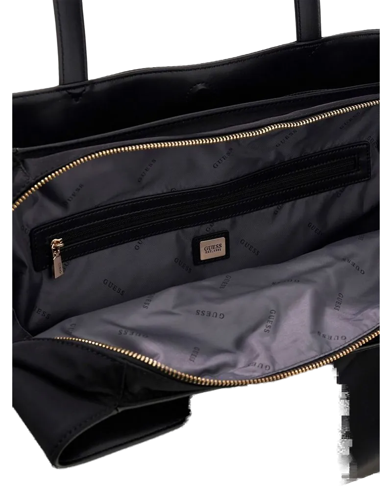 Guess Women's Tote Bag Black Polyamide - Tote-Bags Black