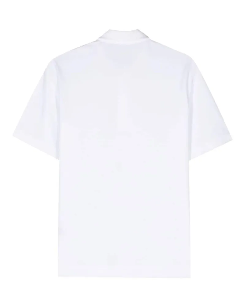 CIRCOLO 1901 Stretch-Cotton Piqué Polo Shirt — White White