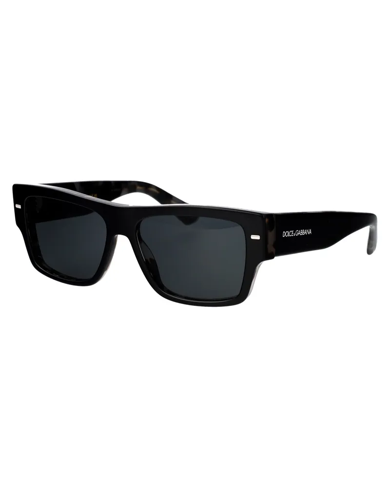 Dolce & Gabbana Men's Sunglasses 0dg4451 Black-Havana Grey Acetate Black/havana Black