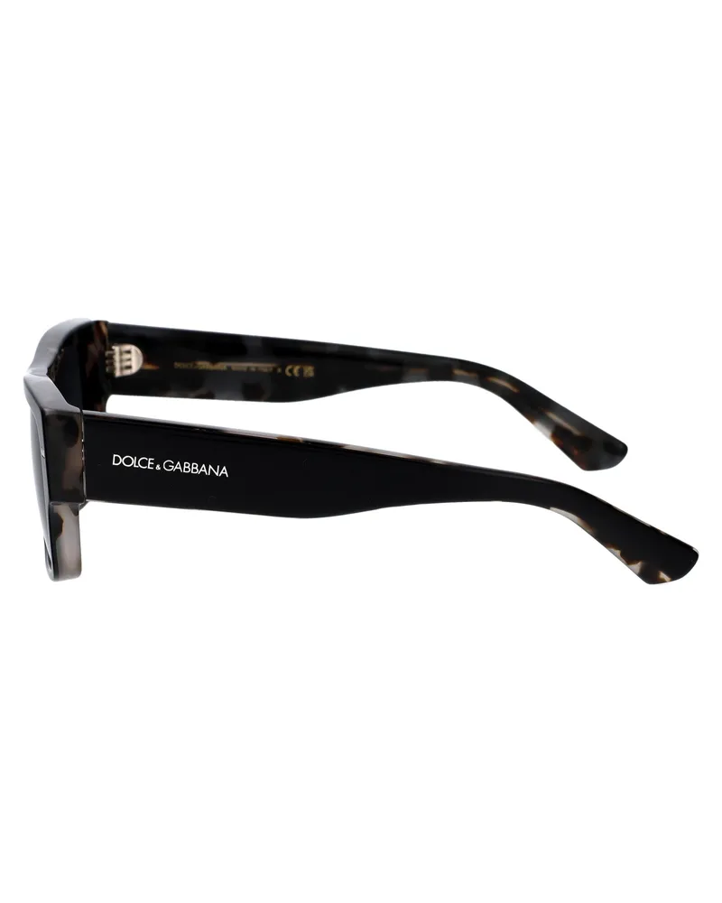 Dolce & Gabbana 0DG4451 Acetate Frame Sunglasses — Black Black