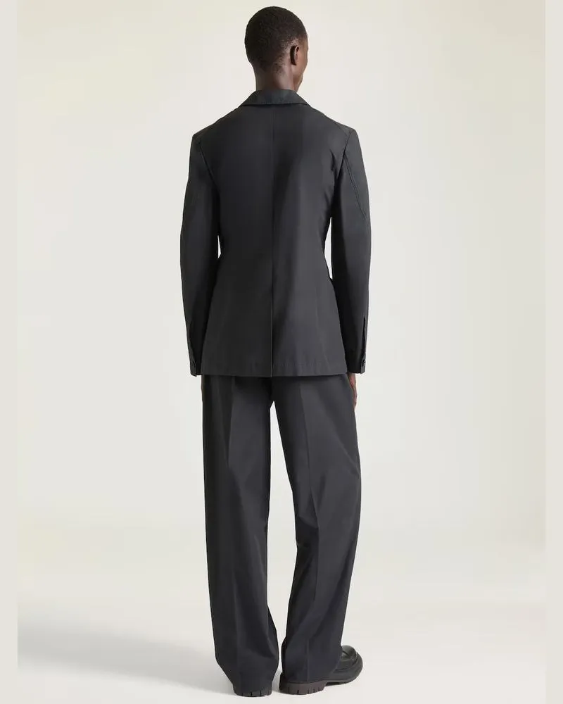 Givenchy High-Waisted Tailored Trousers — Black Black