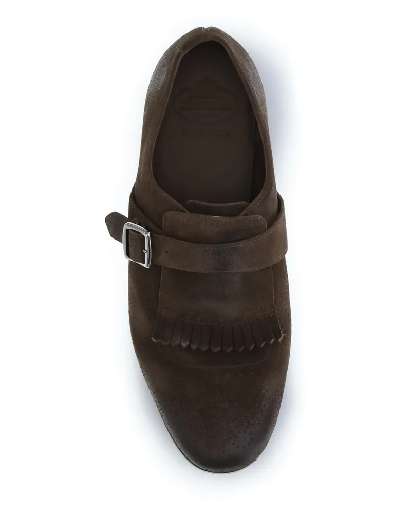 Church's Men's Loafers Shangai Suede Brown Upper Brown