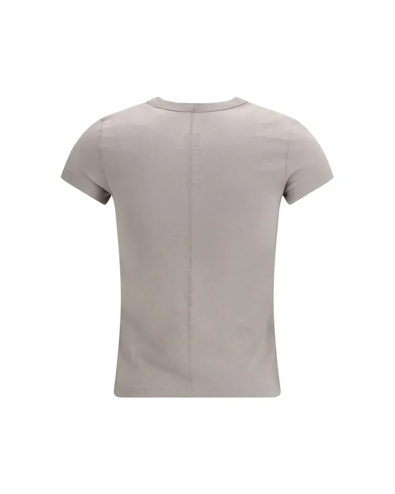 Rick Owens Women's Beige Cotton T-Shirt Beige