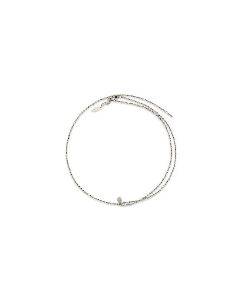 Brunello Cucinelli Women's Silver Metal Necklace Silver