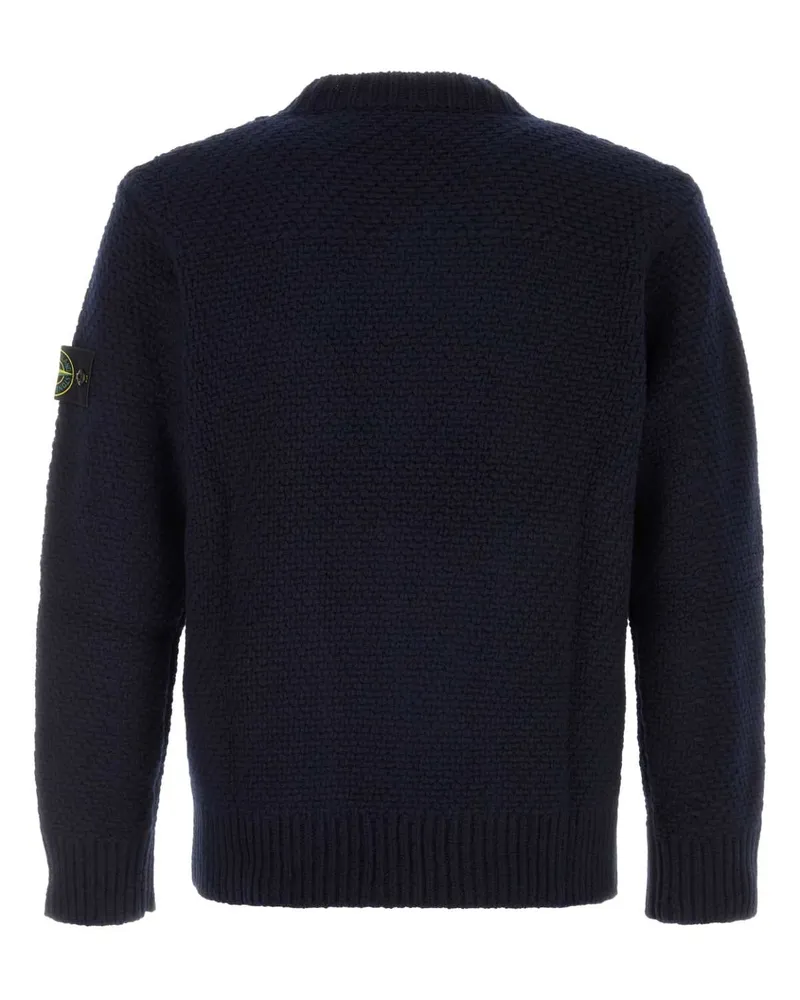 Stone Island Neck Sweater — Navy Navy