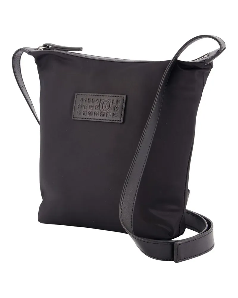 Maison Margiela Unisex Shoulder Bag -  Synthetic Black Shoulder-Hobo-Bags Black