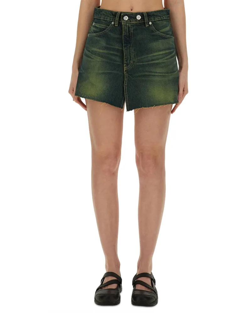 Our Legacy Malibu Cover Skirt — Green Green