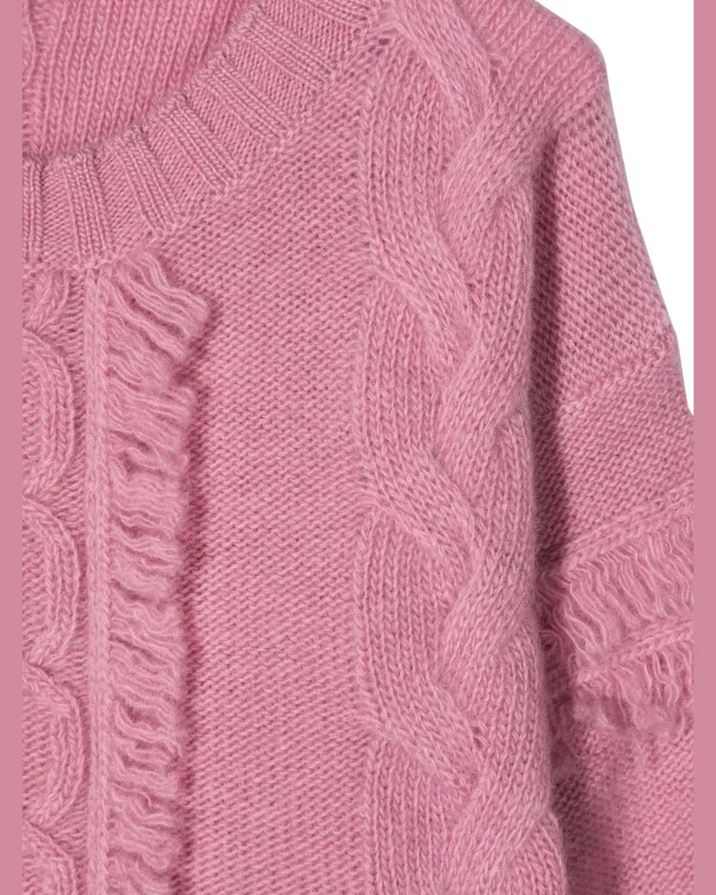 Il Gufo Wool Knit Sweater — Pink Pink