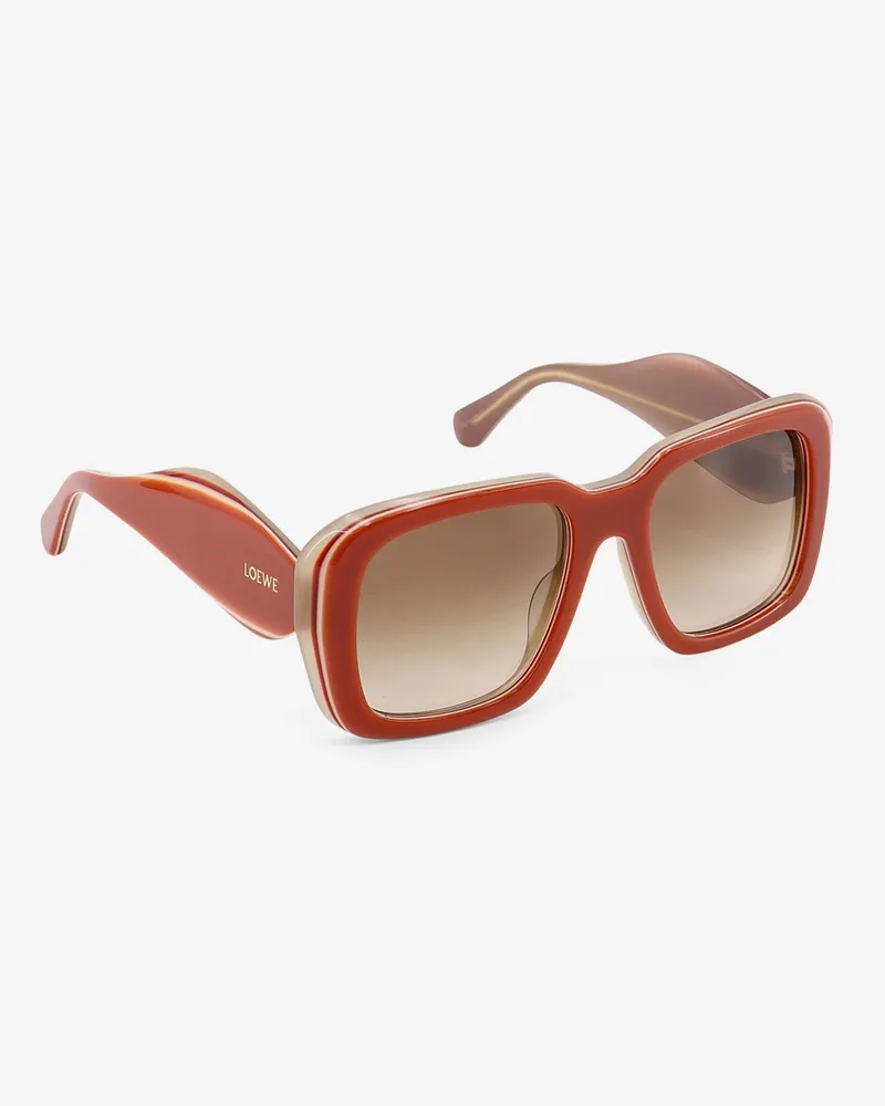 Loewe Unisex Sunglasses Sierra Red Acetate Red