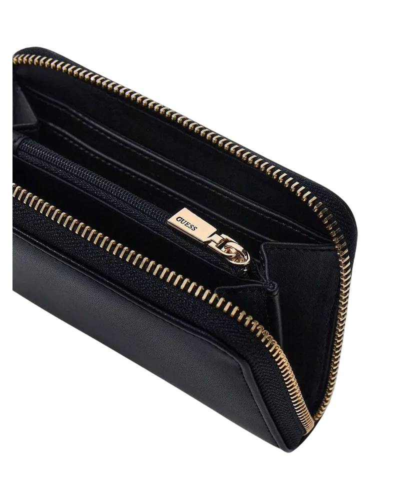Guess Women's Wallet Black Polyurethane Bags Black