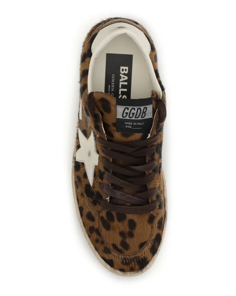 Golden Goose Women's Sneakers Ball Star Brown-Cream Trainers Brown/cream Brown
