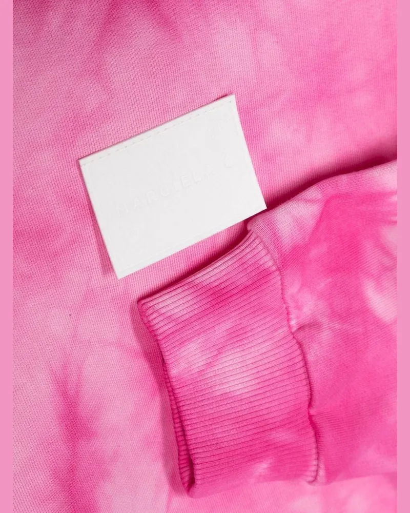Maison Margiela Cotton Hoodie — Pink Pink