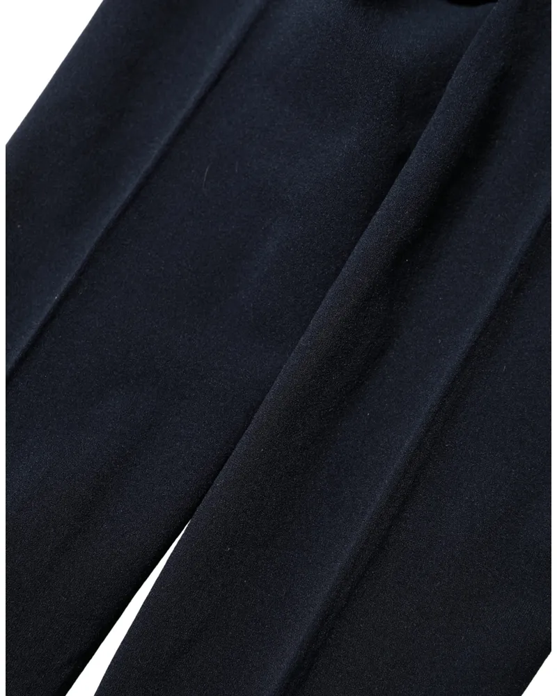 Dolce & Gabbana Women's Dark Blue Nylon Sheer Tights Stockings Socks Elastane Clothing Navy