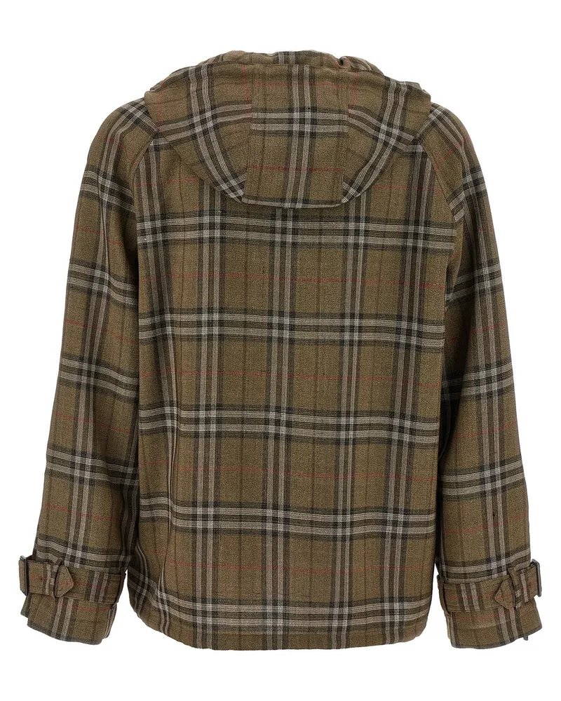 Burberry Men's Multicolor Viscose Blouse Beige