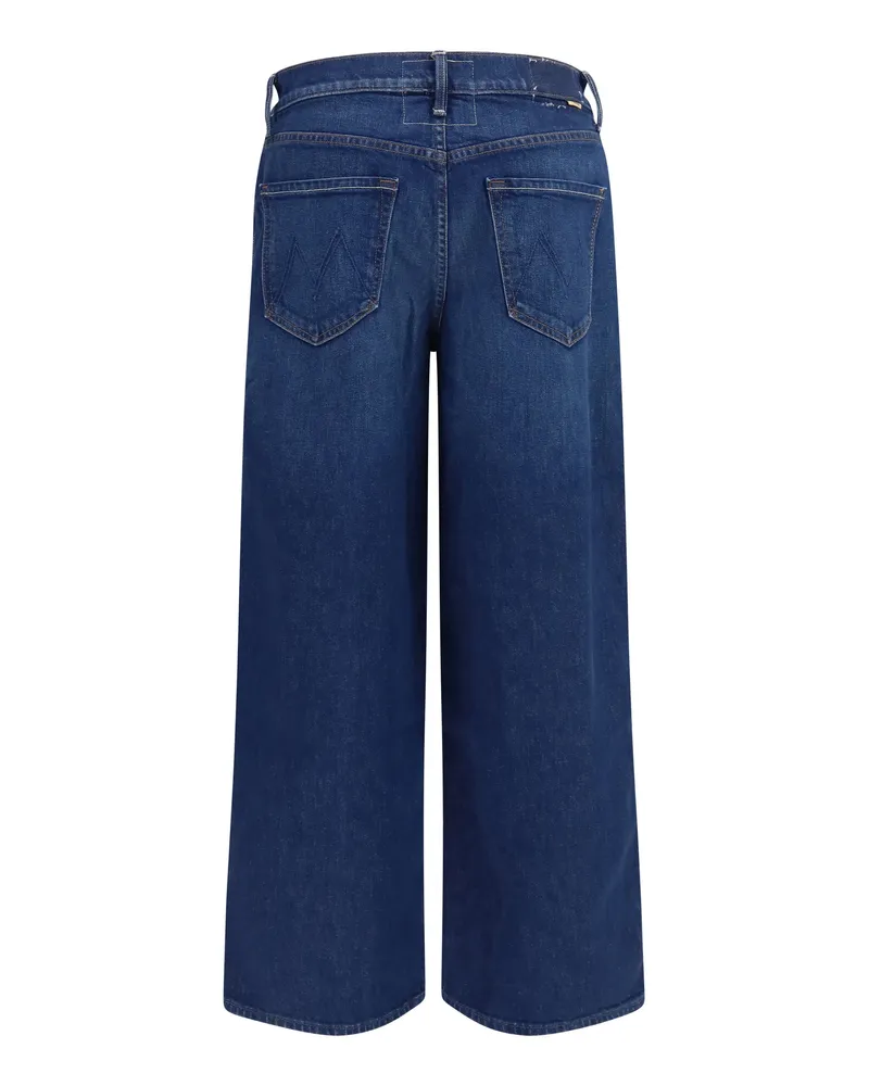 Mother Women's Jeans Delinquent Ankle Blue Cotton Blue