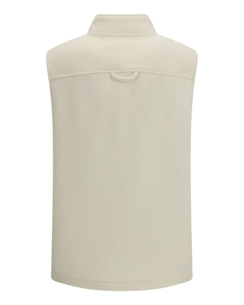 Rier Women's Vest Virgin Wool White Fleece (ovis Aries) Blazers Jacket White