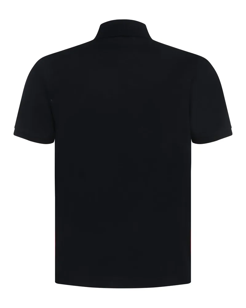 Thom Browne Men's Short Sleeves Polo Navy Cotton Shirts T-shirts And Polos Navy