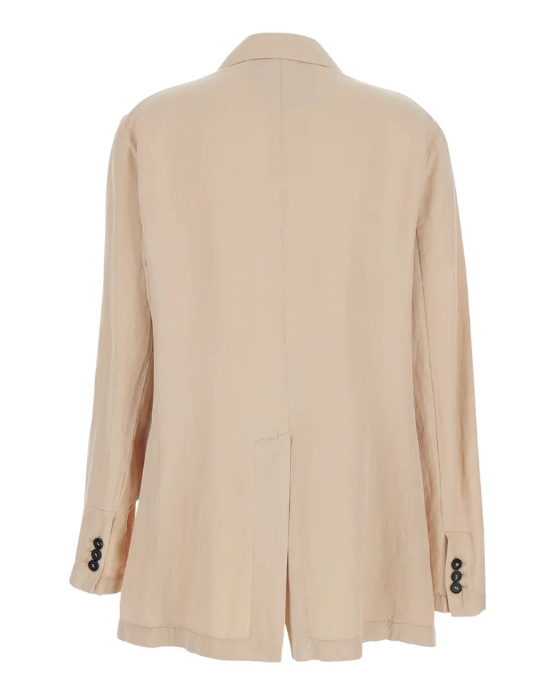 Jucca Women's Single-Breasted Jacket Beige Blazers Beige