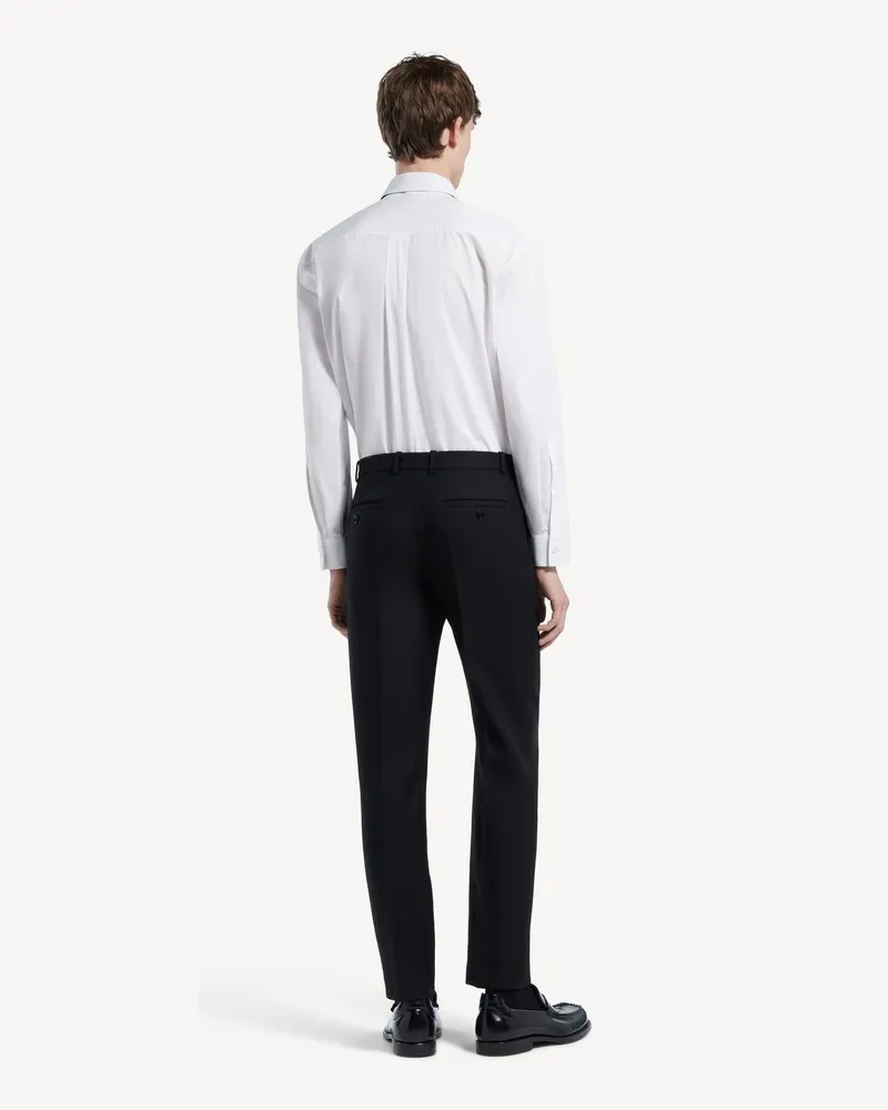 Balenciaga Men's Skinny Tlrd Pants Black Trousers Black