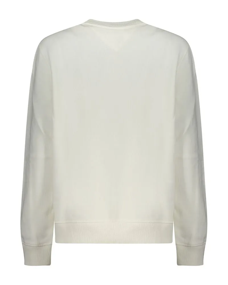 Tommy Hilfiger Logo Crewneck Sweatshirt — White White