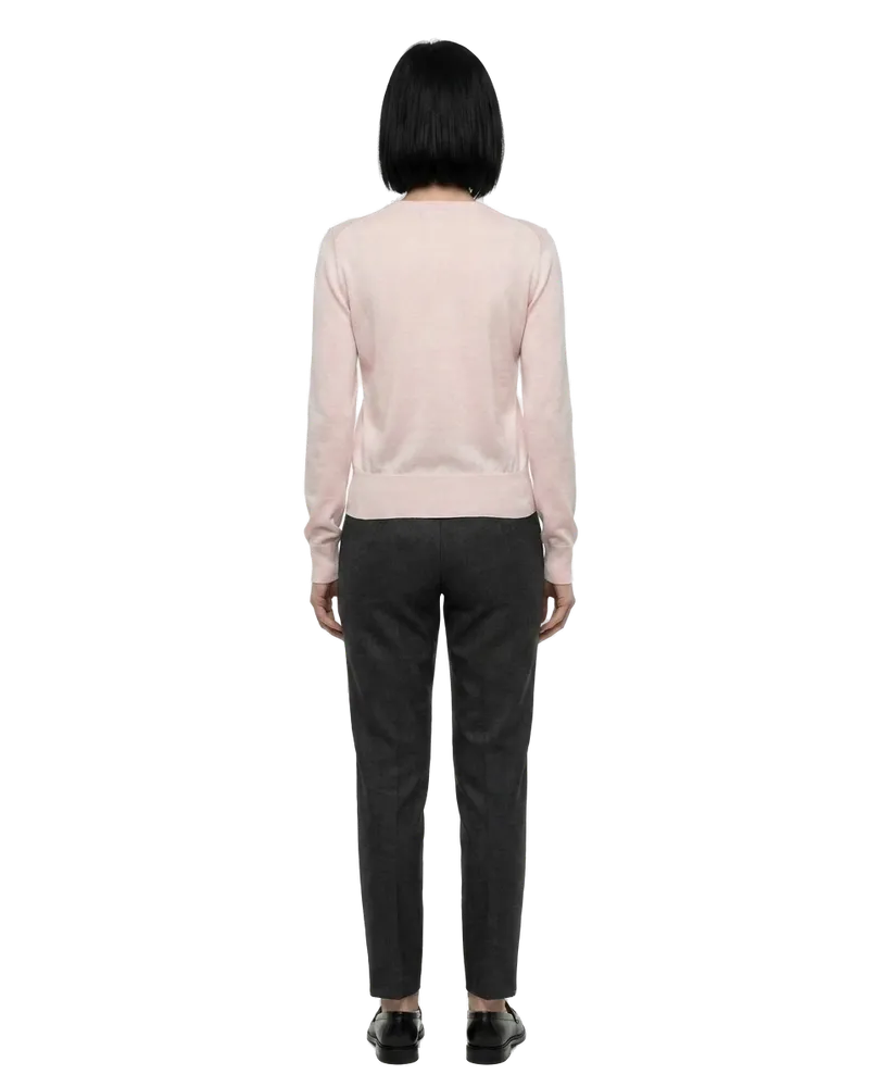 Dolce & Gabbana Women's Pink Silk Cardigan Clothing Pink