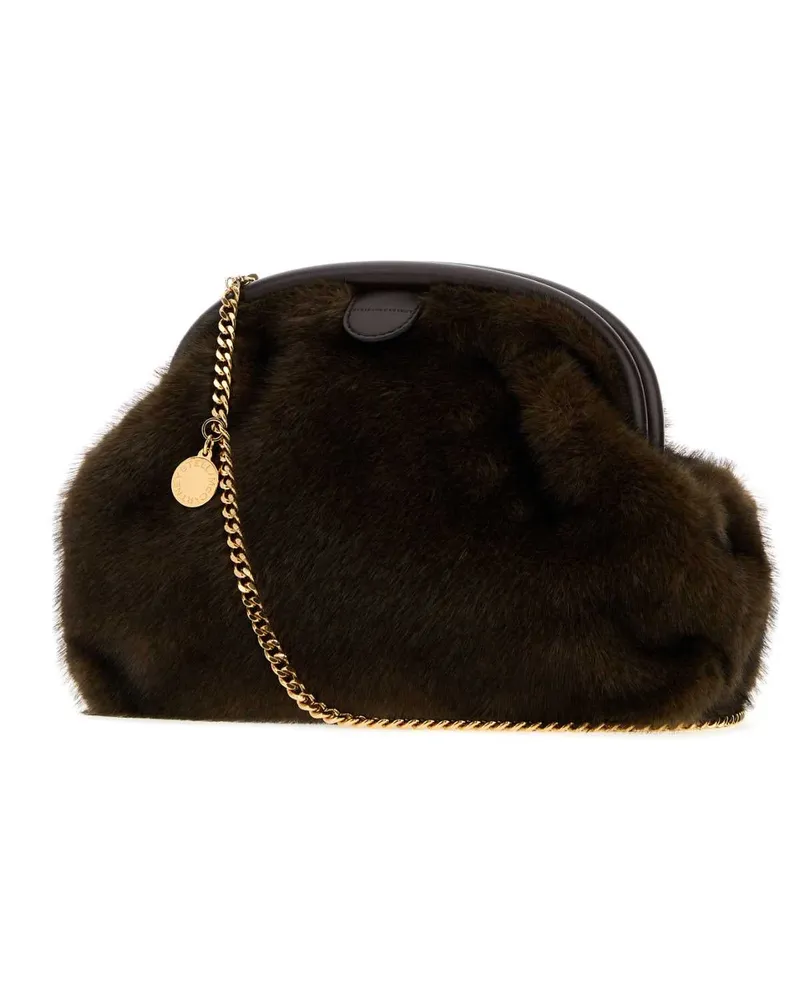 Stella McCartney Falabella Clutch — Brown Brown