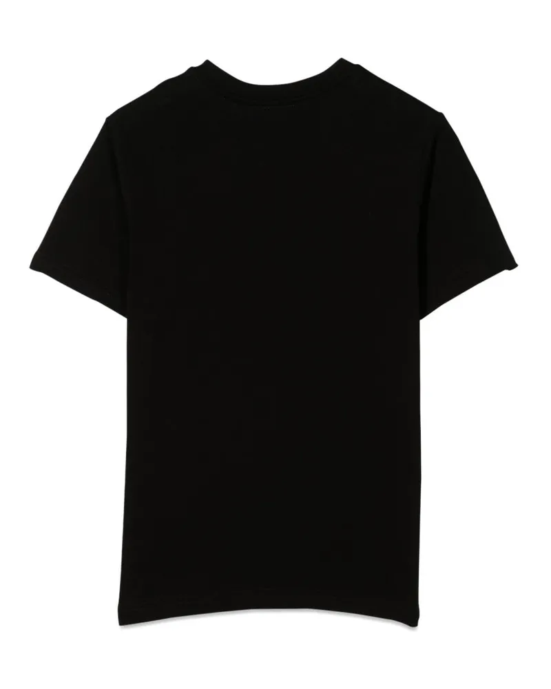 Diesel Written Logo Cotton T-Shirt — Black Black