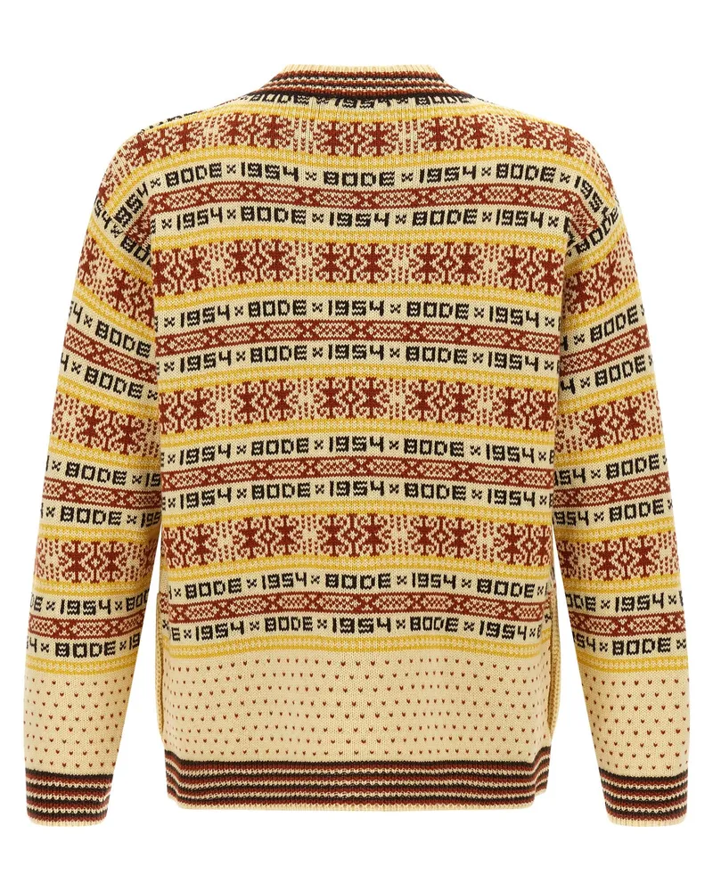 BODE Men's Multicolor Wool Cardigan Clothing Multicolor