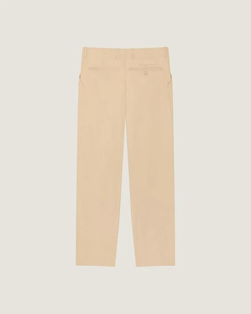 Givenchy Tailored Wool Trousers — Beige Beige