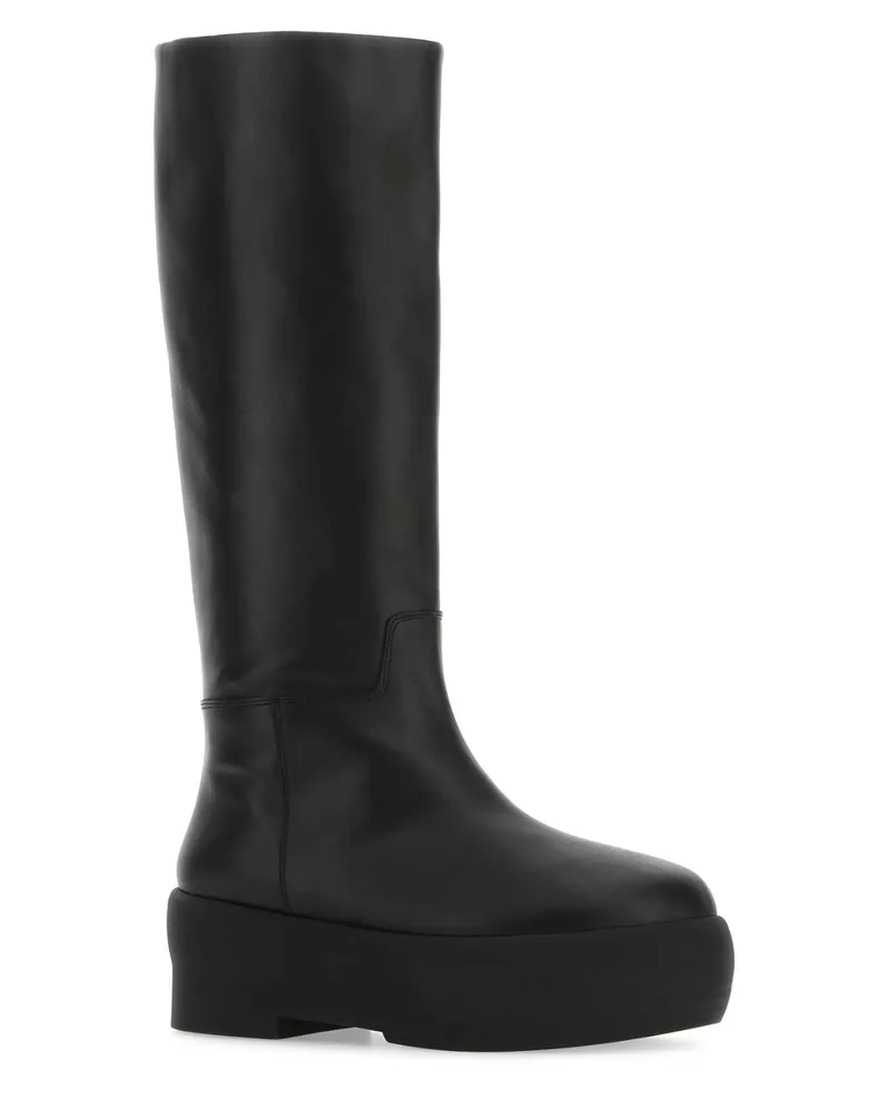 Gia Borghini Women's Black Leather Gia 16 Boots 5000 Stivali Black