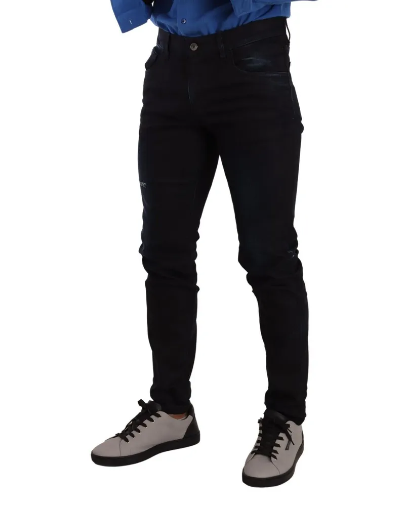 Dolce & Gabbana Men's Skinny Denim Jeans Navy Navy
