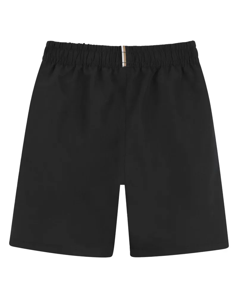 HUGO BOSS Polyester Swim Shorts — Black Black