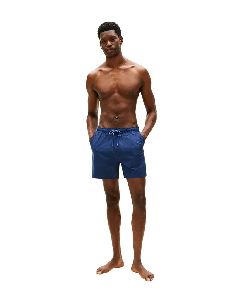 Tommy Hilfiger Recycled Polyester Swim Shorts — Blue Blue