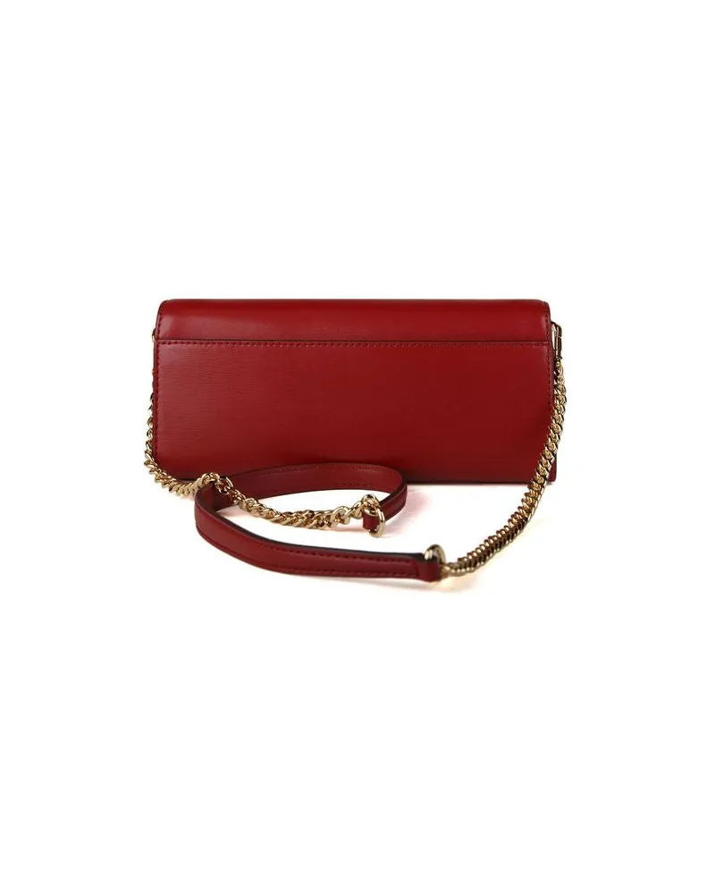 Michael Kors Women's Clutche Cherry Leather Bags Red