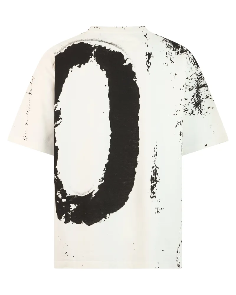 Maison Margiela Graphic Cotton T-Shirt — White White