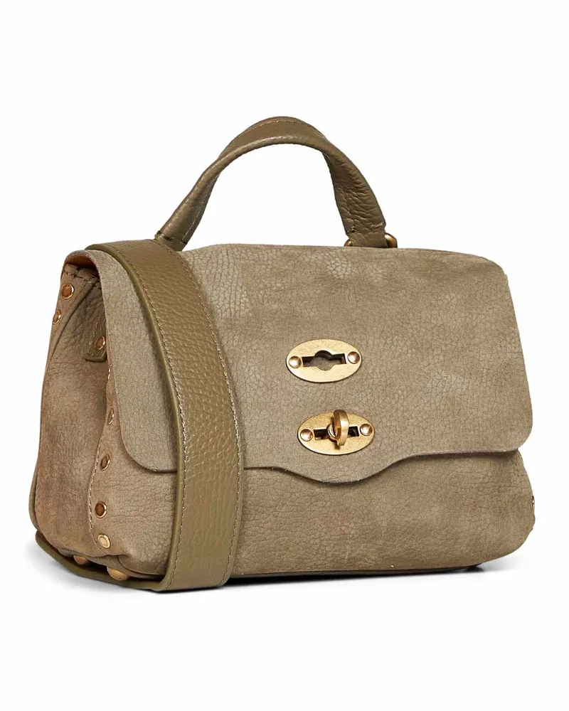 Zanellato Postina Baby Top Handle Bag — Green Green