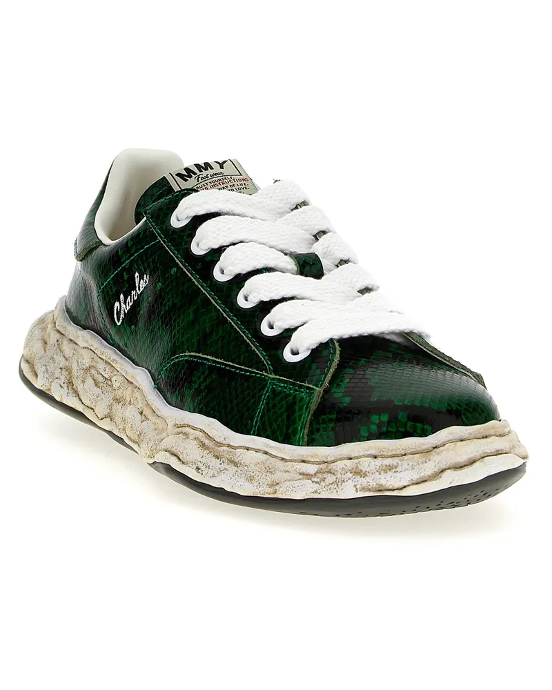 MIHARAYASUHIRO Charles Sneakers — Green Green