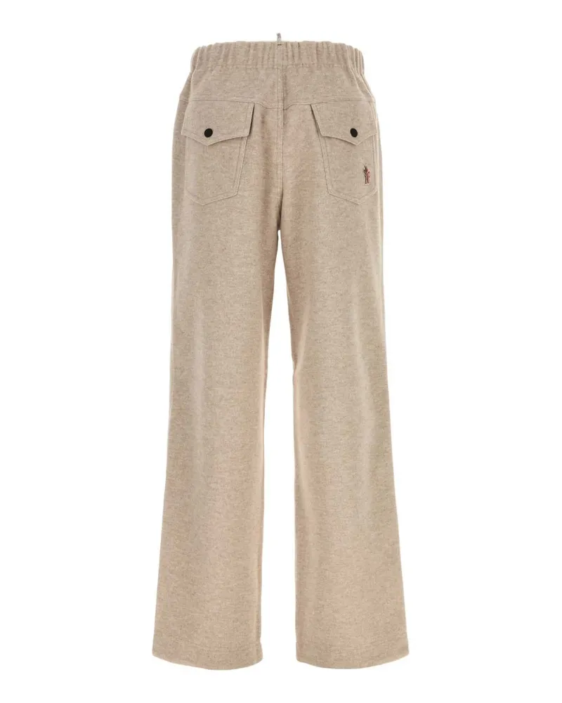 Moncler Bottoms Trousers — Beige Beige