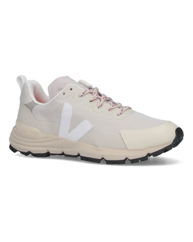 VEJA Unisex Sneakers Grey Polyester Beige