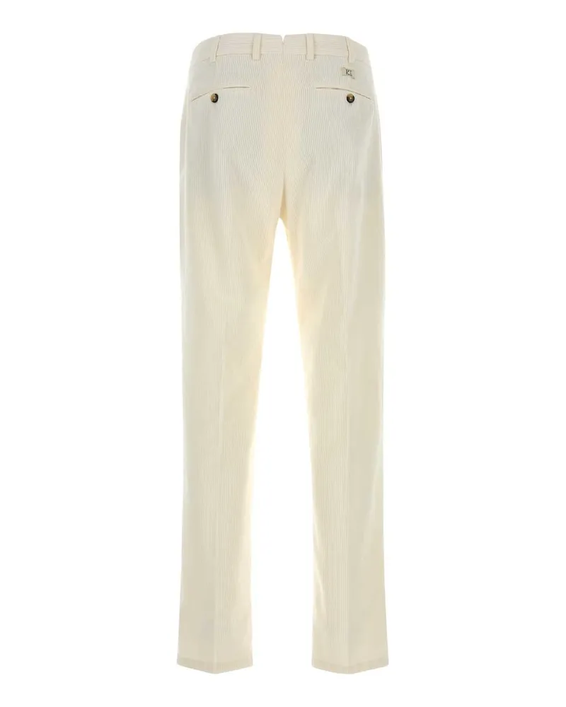 PT TORINO Stretch Corduroy Trousers — Beige Beige