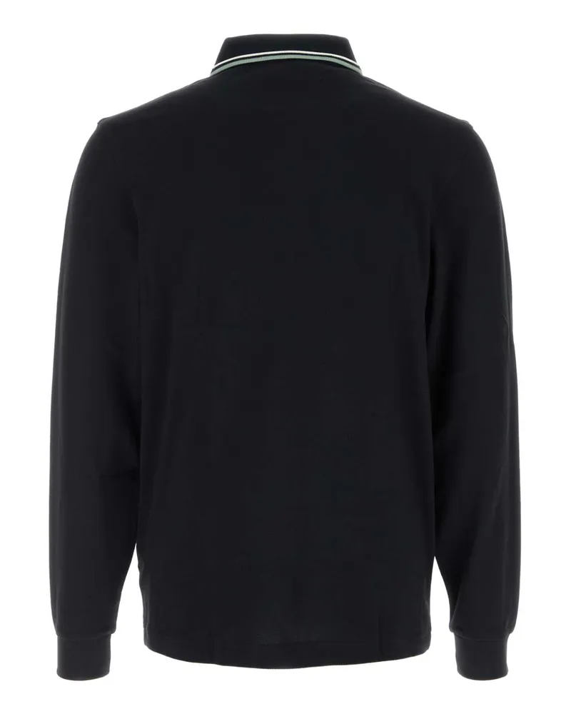 Fred Perry Twin Polo Shirt — Navy Navy
