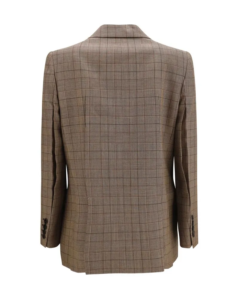 Chloé Women's Beige Wool Oves Aries Blazer Clothing Beige
