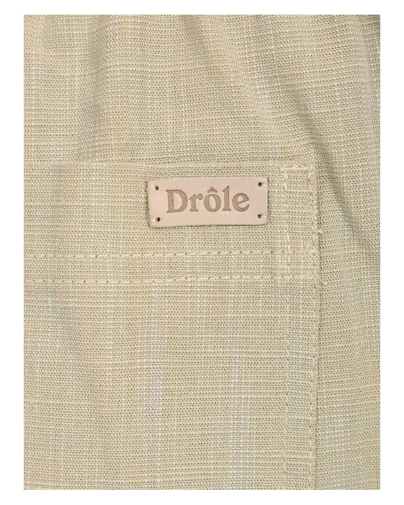 Drôle de Monsieur Kaki Trousers — Beige Beige