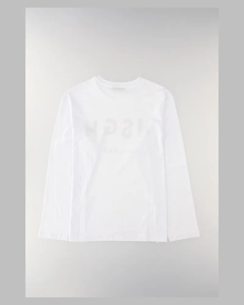 MSGM Milano T-Shirt — White White